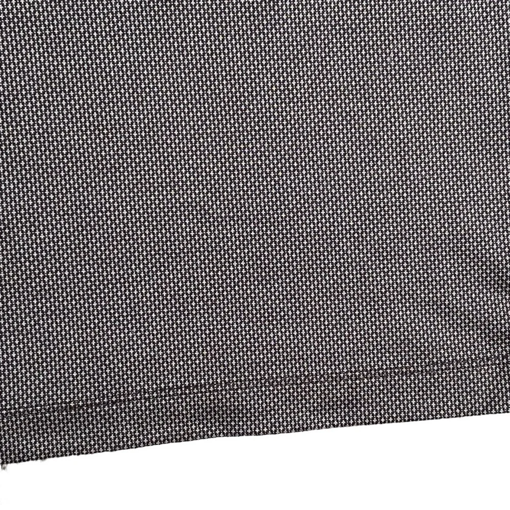 UNTUCKit Damaschino Birdseye Long Sleeve Polo Shirt 2XL Brown Cotton - Picture 11 of 12